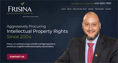 Desktop Screenshot of frisinaip.com